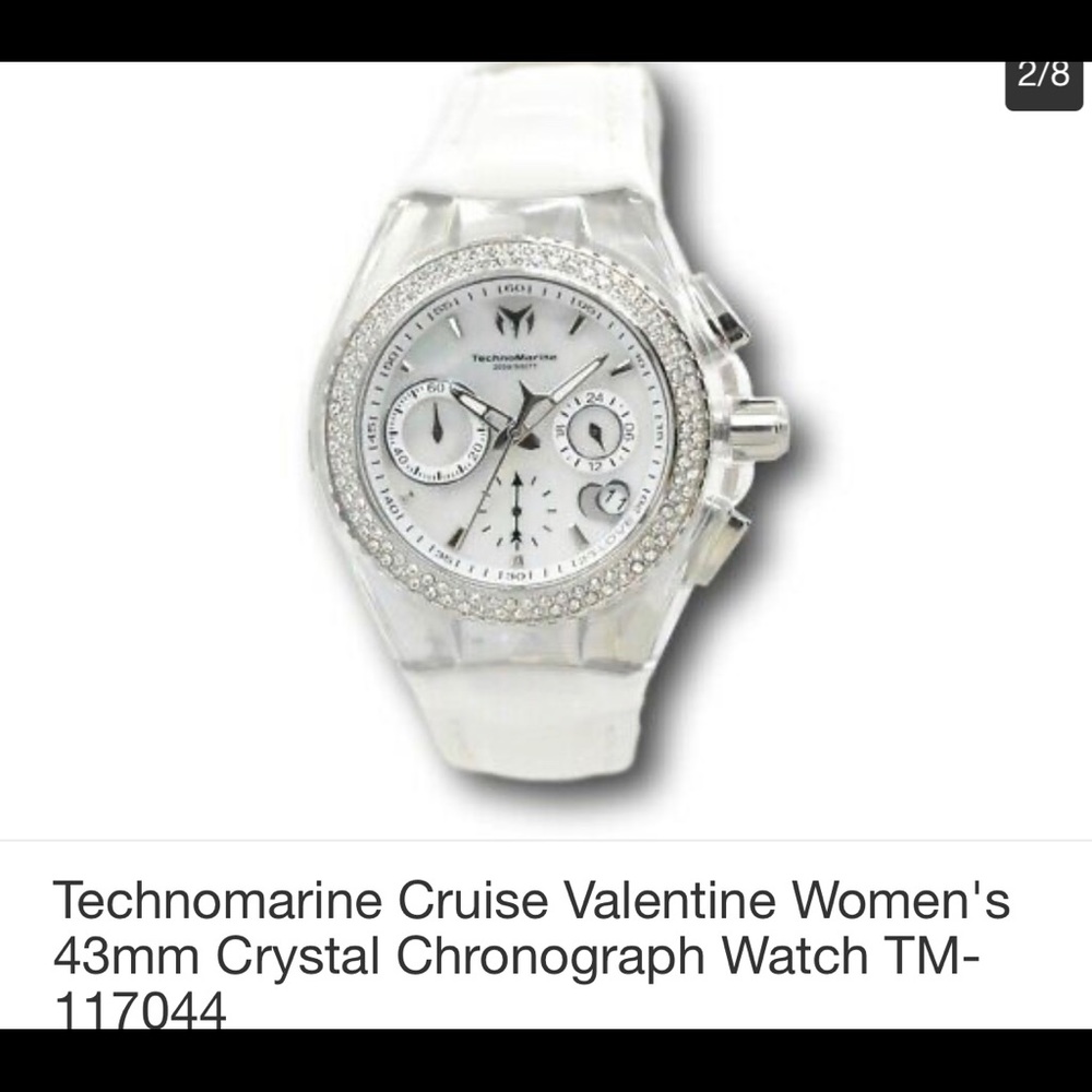 Like New with Tags in Box TechoMarine Ladies Watch